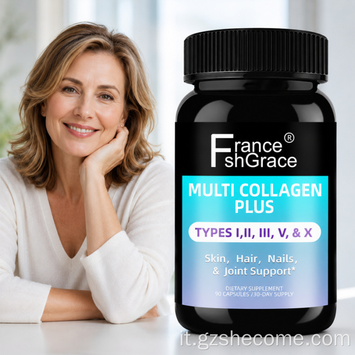 Shecome Collagen supporta gli integratori di collagene della pelle per capelli